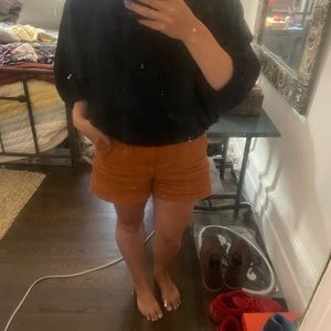 Black Anthropologie 3/4 Sleeve Shirt Size X-Small